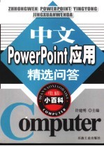 中文PowerPoint应用精选问答