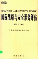 国际战略与安全形势评估  2002-2003