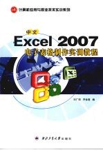 中文Excel 2007电子表格制作实训教程