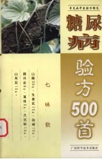 糖尿病验方500首