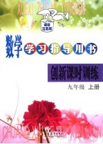 创新课时训练  课标江苏版  九年级数学  上