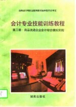 会计专业技能训练教程  第3册  商品流通企业会计综合模拟实践