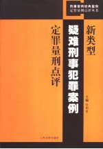 新类型疑难刑事犯罪案例定罪刑点评