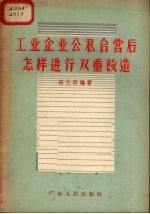 工业企业公私合营后怎样进行双重改造