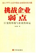 挑战企业的弱点  巨变的环境与企业的命运