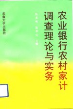 农业银行农村家计调查理论与实务