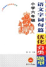 小学语文字词句篇优化分类题型  六年级