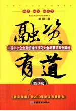 融资有道  中国中小企业融资操作技巧大全与精品案例解