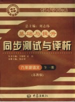 基础与提升  同步测试与评析  语文  九年级  全1册  苏教版