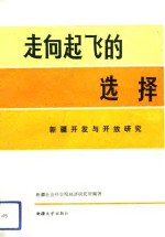 走向起飞的选择  新疆开发与开放研究