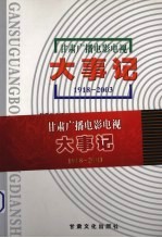 甘肃广播电影电视大事记  1918-2003