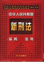 中华人民共和国新刑法实务全书