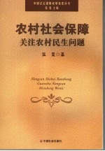 农村社会保障  关注农村民生问题