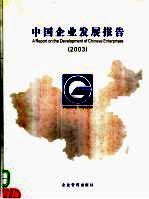 中国企业发展报告  2003