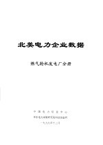 北美电力企业数据  燃气轮机发电厂分册