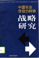 中国农业劳动力转移战略研究