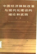 中国经济体制改革与现代化建设的理论和实践  续集