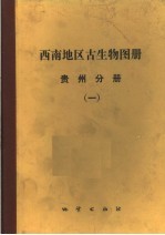 西南地区古生物图册  贵州分册  1