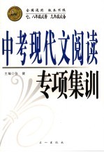 中考现代文阅读专项集训