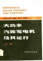 大功率汽轮发电机及其运行  上