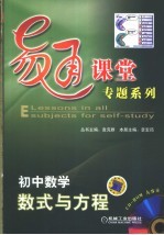 易通课堂专题系列  初中数学．数式与方程