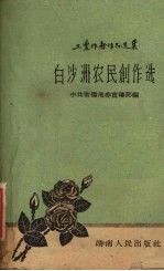 白沙洲农民创作选