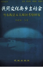 民间文化与乡土社会  粤东梅县五大墟镇考察研究