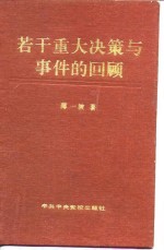 若干重大决策与事件的回顾  下