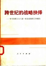 跨世纪的战略抉择  学习全国人大八届一次会议政府工作报告