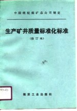 生产矿井质量标准化标准