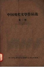 中国现代文学作品选  第一册