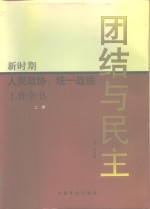 团结与民主  新时期人民政协、统一战线工作全书