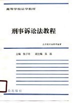 高等学校法学教材  刑事诉讼法教程