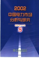 2002年中国电力市场分析与研究