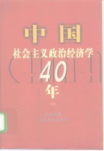 中国社会主义政治经济学四十年  续集