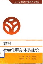 农村社会化服务体系建设