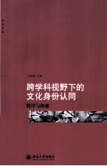 跨学科视野下的文化身份认同  批评与探索