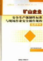 矿山企业安全生产强制性标准与现场作业安全操作规程实用手册  1