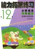 能力拓展练习：小学数学  六年级  下  第12册  新课标北师大版  第2版