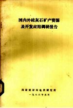 国内外硅灰石矿产资源及开发应用调研报告