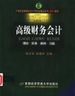 高级财务会计  理论·实务·案例·习题