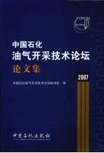 中国石化油气开采技术论坛论文集  2007