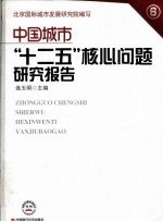 中国城市“十二五”核心问题研究报告  6