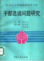 社会主义市场经济条件下的干部选拔问题研究