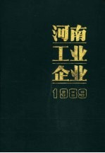 河南工业企业  1989