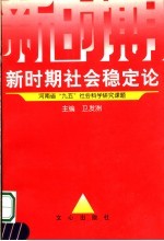 新时期社会稳定论