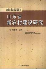 山东省新农村建设研究