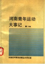 河南青运动大事记  1949年10月-1989年12月  下