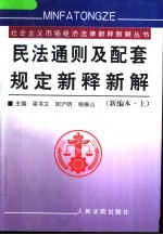 民法通则及配套规定新释新解  上