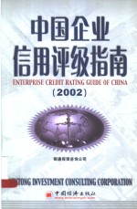 中国企业信用评级指南  2002